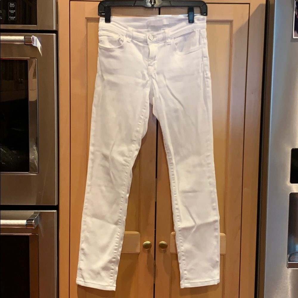J Brand white jeans